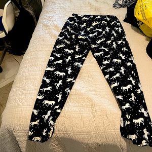 WOMENS UNICORN SLEEP PANTS